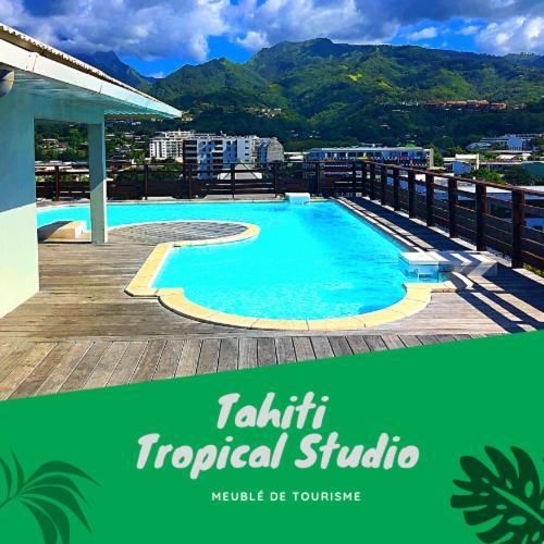 Tahiti Tropical Studio Apartment Papeete  Luaran gambar